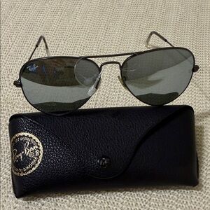 Ray-Ban RB3025 Aviator Classic silver flash mirror lenses unisex